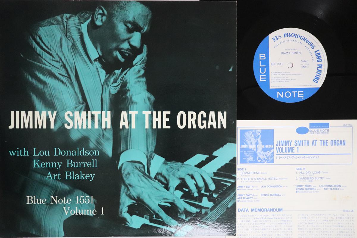 Виниловая пластинка JIMMY SMITH Jimmy Smith At The Organ Volume 1 BLP1551 BLUE NOTE 1984 Япония Джаз Б/у