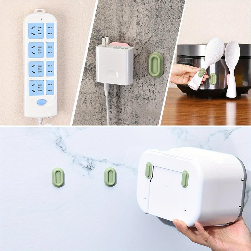 Magnetic Remote Control Bracket, Self-Adhesive Wall Mounted Storage Bracket for Remote Controls, Household Goods Storage