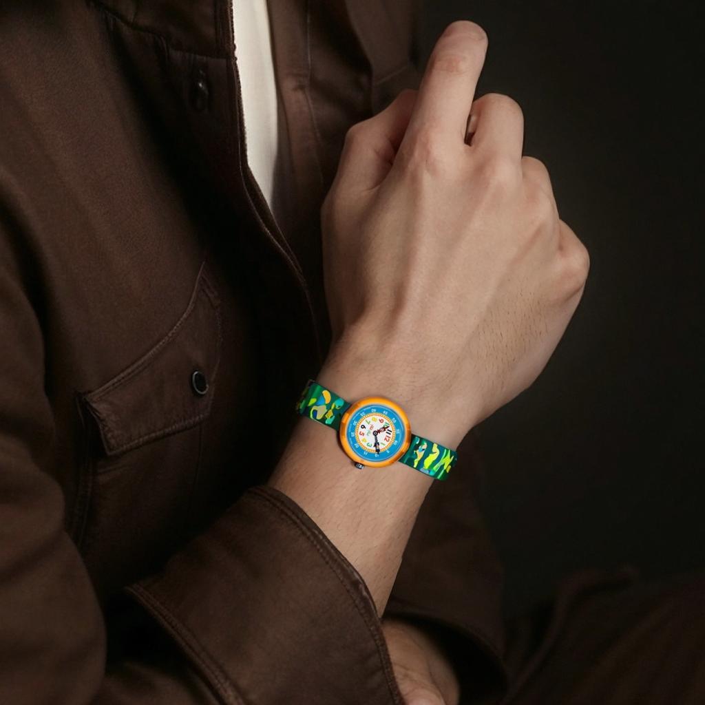 SWATCH Unisex 29mm Blue Watch ZFBNP061 ZFBNP061
