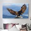 Obraz Eagle Malba na plátně Plakáty a obrazy Nástěnné obrazy do obývacího pokoje Pták Zvíře Domácí Dekorativní Cuadros Bez rámu