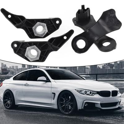 4pcs Car Headlight Brackets Mount Holders Clips Right+Left For BMW E60 E61 525i 530i 540i 545i 550i 63126941478 63126942478