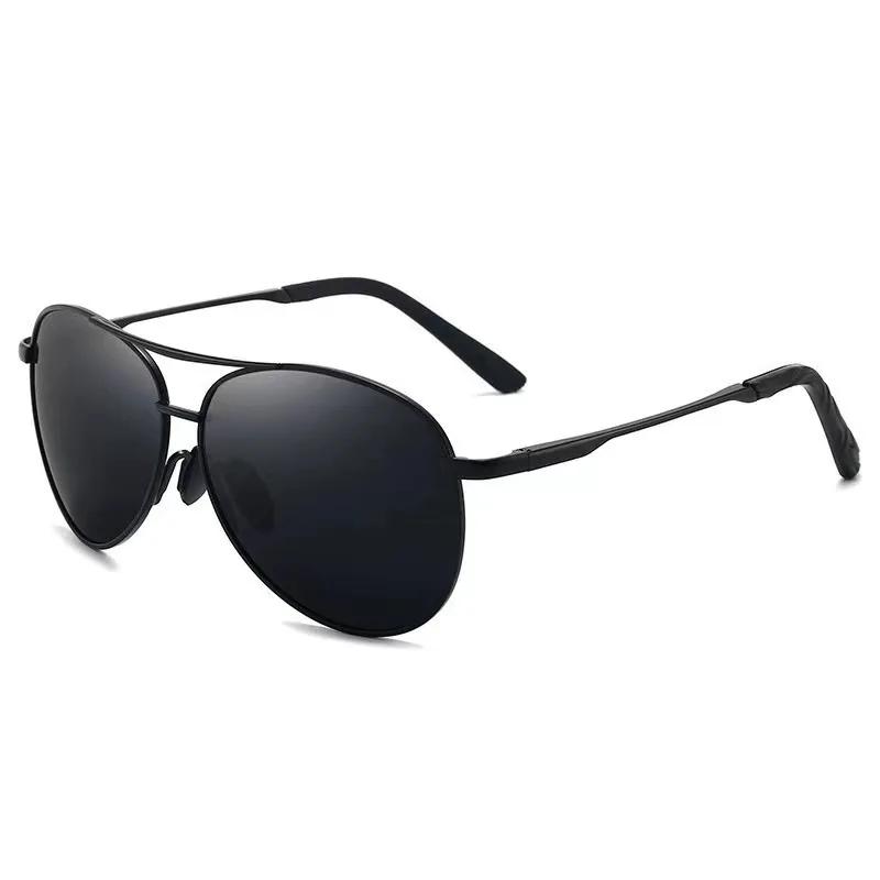 Luxury Metal Photochromic Sunglasses Men Women Fashion Sun Glasses Stylish Chameleon Anti-Glare Driving Shades Uv400