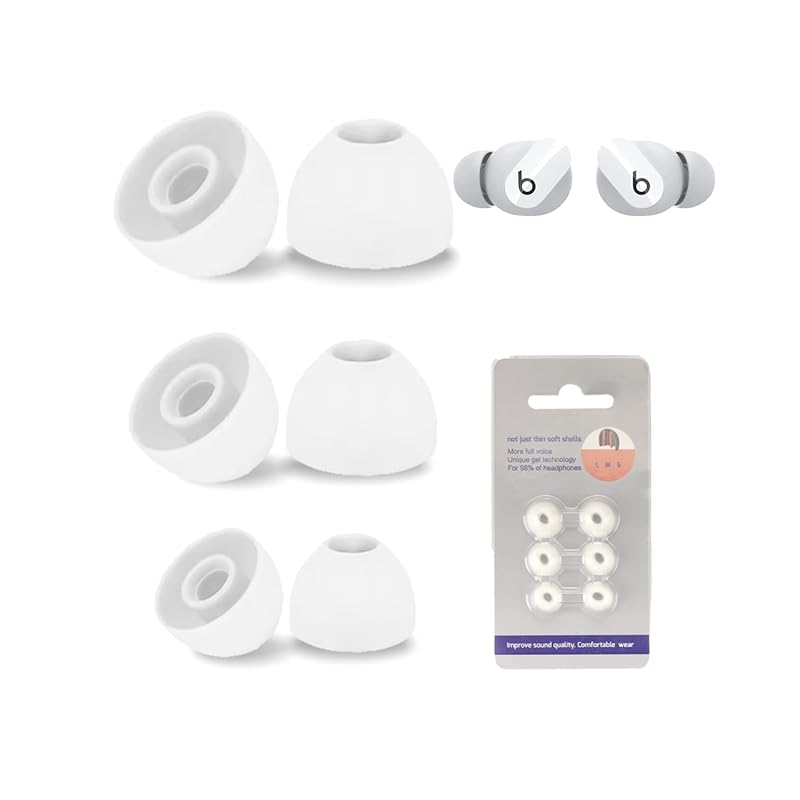 

Beats correspondence replacement earpiece Replacement silicone earplugs Studio Buds/Studio Buds+/Fit Pro Made of silicone (1 pair each of S/M/L size)