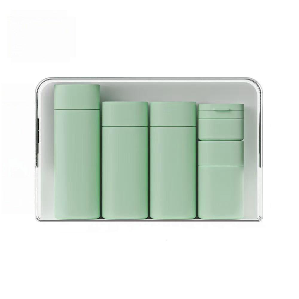 Travel Bottles Set, Silicone Squeezable Containers, Refillable Travel Accessories for Conditioner, Shampoo, Lotion & Body