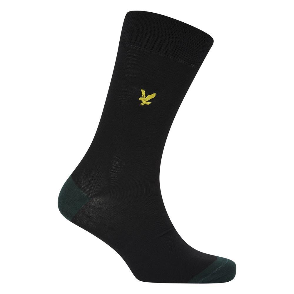 Lyle & Scott Mens Contrast Crew Socks (Pack of 5)