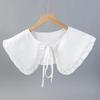 Perfect Match Korean Women'S False Collar Shawl For Sweater Blouse Tops Shirt Detachable Collars Female Removable Fake Collar Accessory