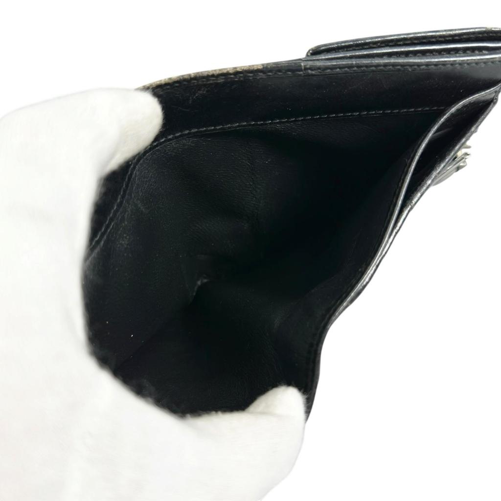 GUCCI Bifold Wallet black mens used