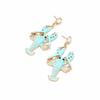 Creative Lobster Earrings Rhinestone Bohemian Dangle Earring Elegant Enamel Stud Earrings  Party