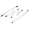 4Pcs   Bed Sheet Fasteners Suspenders Elastic Sheet Band Straps Clips Holder