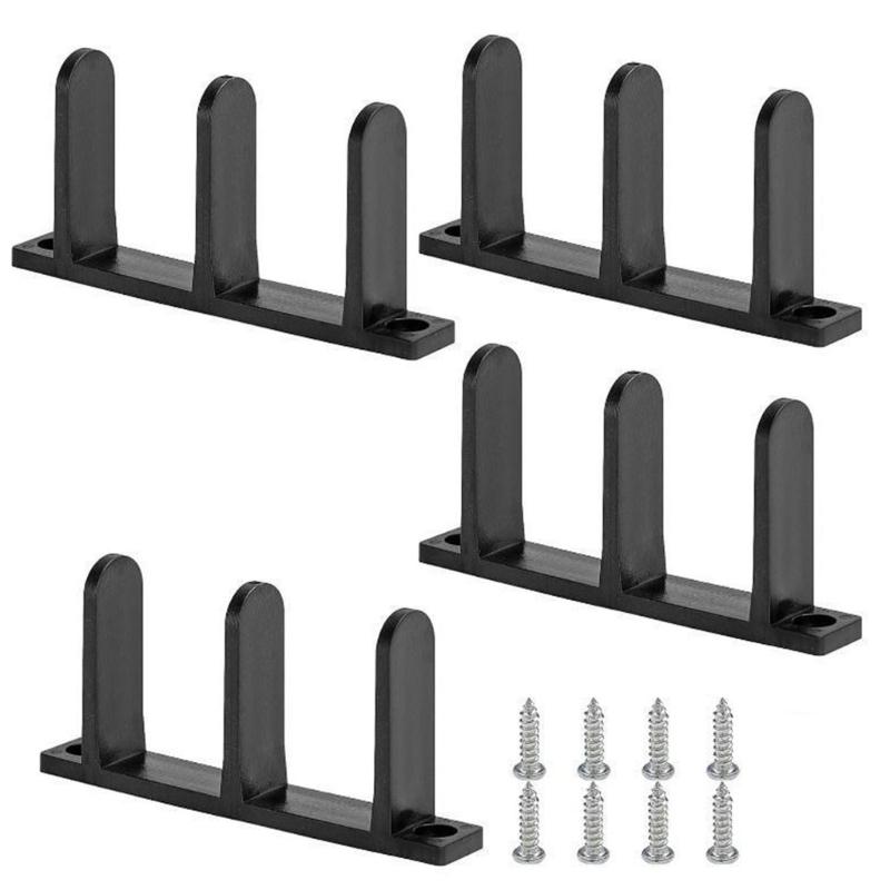Durability Metal Reinforced Cabinet Track System Universals For Screw Mounted Side Wall Door Easyly Installation