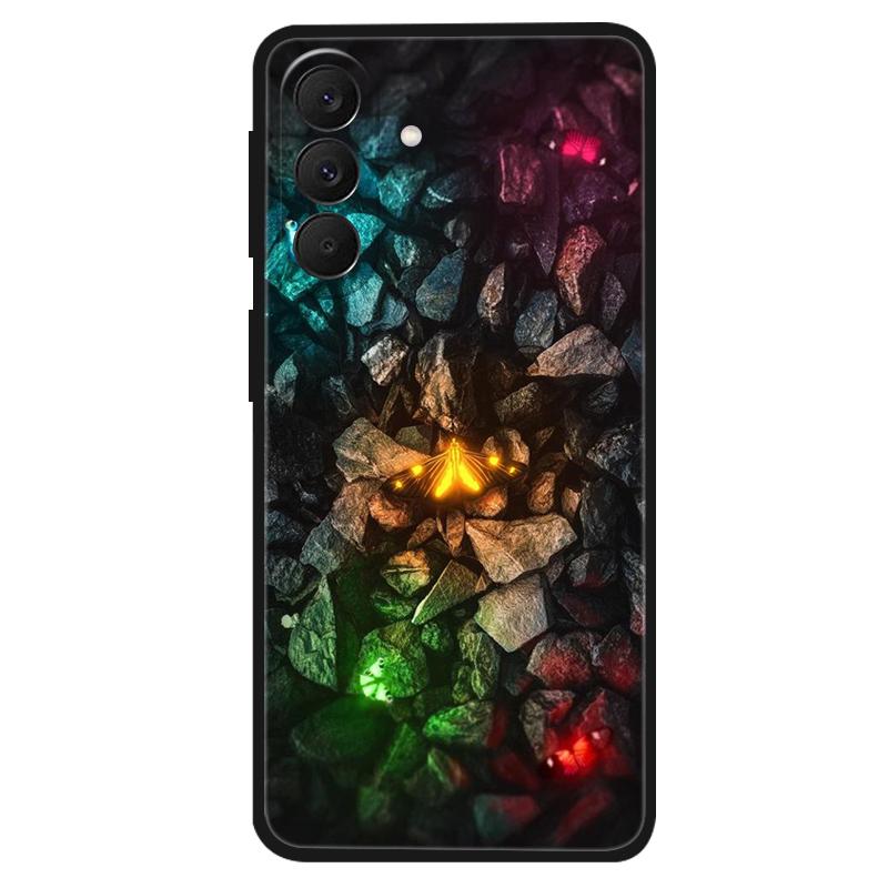 For Samsung Galaxy A57 A37 5G Case Bumper Starry Sky Soft Silicone TPU Back Cover for Samsung A37 A57 Phone Case Cute Cat Cover