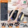 Electric Foot Massager Shiatsu Calf Massage with Warm Heating Deep Kneading Compression Home Office Use Health Care Gift