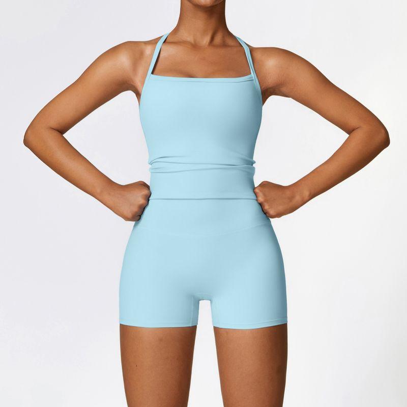 Guangzhou Zechuang Clothing Co., Ltd. European and American Tight Sanding Yoga Suit Quick-Drying Workout Clothes Winter Outdoor