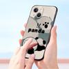 Baby Panda Phone Case Cover for iPhone 17 16 15 14 13 12 Pro Max 11 Pro Max 17 AIR Plus Shockproof Soft TPU Shell Fundas Capas