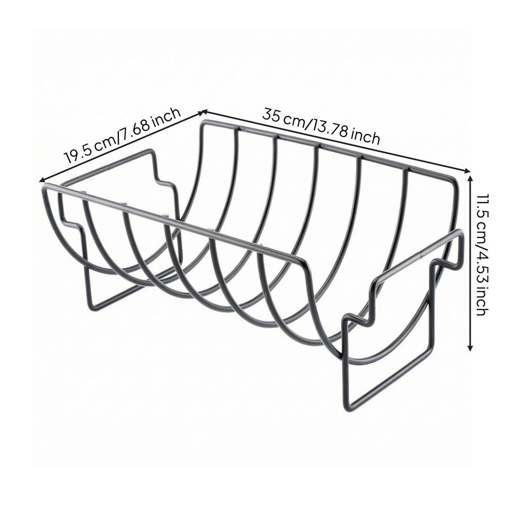 Roasting Rack with Handles Non-Stick Cookware Versatile for Home Cooks