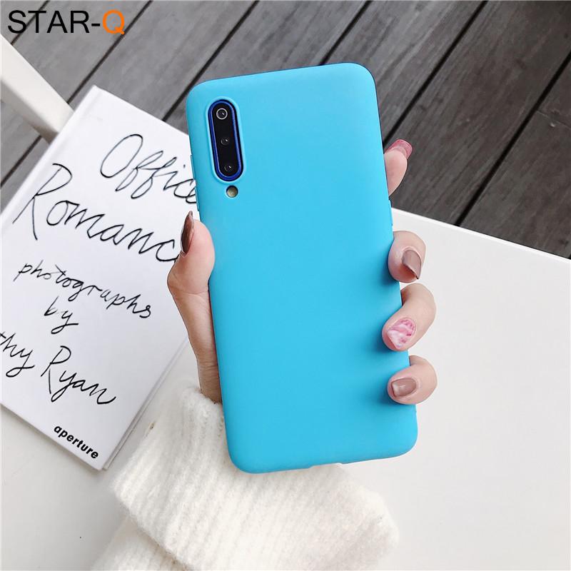 Candy Color Silikon Handyhülle für Samsung Galaxy A50 A70 A30 A40 A20 A10 Galaxi A51 A71 A20e M30s A7 2018 Matte Soft Tpu Hüllen