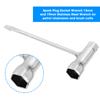 13mm 16mm 17mm 19mm Stainless Steel Spark Plug Socket Wrench For Petrol Chainsaws And Brush Cutters Garden Machinery Wrench