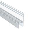 H Shaped Bathroom Glass Door Waterproof Seal Strips Craft of Sturdy Silicone for Leak Prevention and Easy Installation