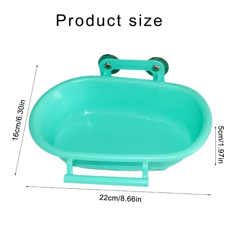 Víceúčelová ptačí koupelová vana, doplněk do ptačí klece, externí koupelová vana, umyvadlo do klece, sprchová vanička, koupací vana pro ptáky, miska na vodu pro ptačí klec