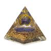 Med Orgonite Pyramids 7x6cm – Wrapped Amethyst – Copper Chips
