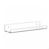 4 Pieces Transparent WallMounted Shelf SpaceSaving Clear Acrylic Rack Easy Installation Display