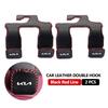 For KIA Car Logo Vehicle Back Seat Headrest Hooks Hanger Storage Accessories Ceed Sportage Rio K5 K2 Optima Cerato Venga Sedona nvhs30