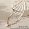 Jewelry Beaded Necklace Beach Natural Shell Conch Necklace Beach Vacation Style Pendant Collarbone Chain