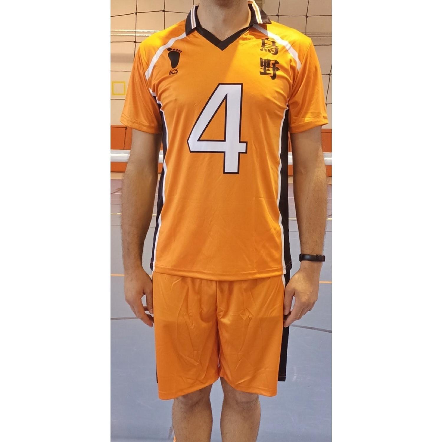 

Аниме Haikyu Nishinoya Косплей Джерси Костюм S/M оранжевый