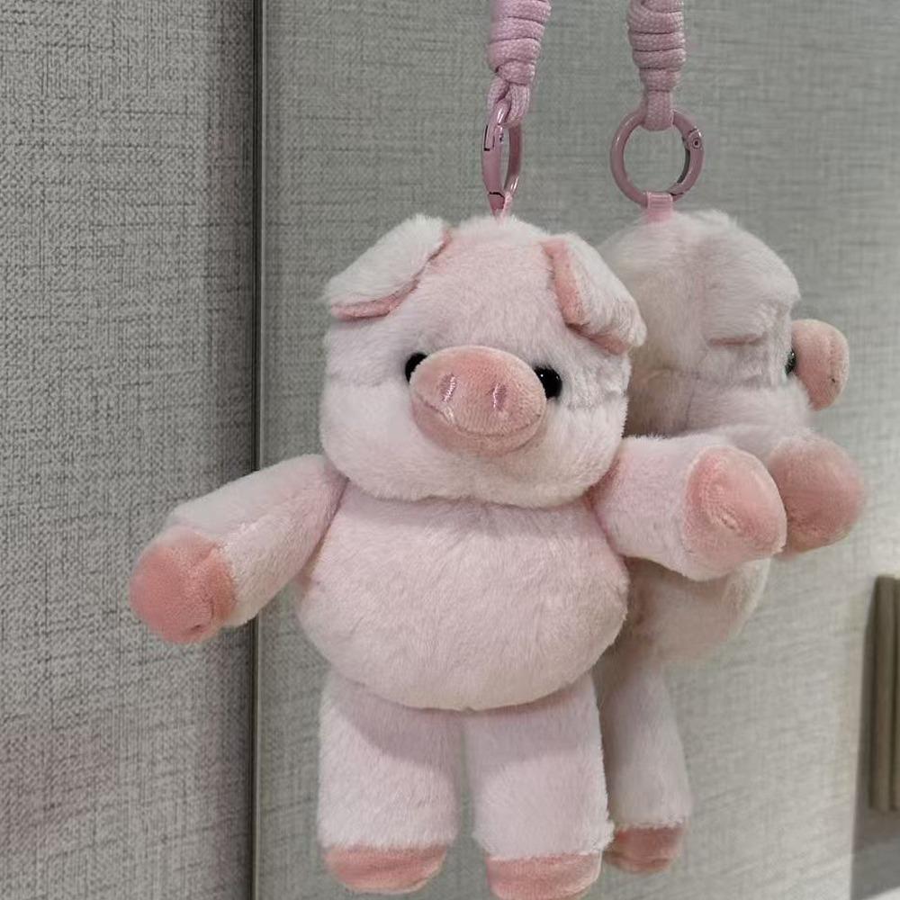 Wiggly Design Plush Keychain Running Design Stuffed Keychain Fun Plush Keyring  Bag Decoration 1