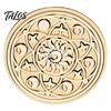Fantasy Theme Handbook Collage Vintage European Magic Themed Wax Seal Stamp Head, Solid Brass Exquisite Artistic Craft Engraved Sealing Head