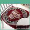 Chenille Non Slip Chair Cushion With Floral Pattern For Home Dining And Office