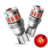 AUXITO 2PCS T10 W5W Red LED Bulb Canbus 194 168 White Car Interior Lights Yellow License Plate Leds Lamp Reading Trunk LIght 12V Dome Lights 6