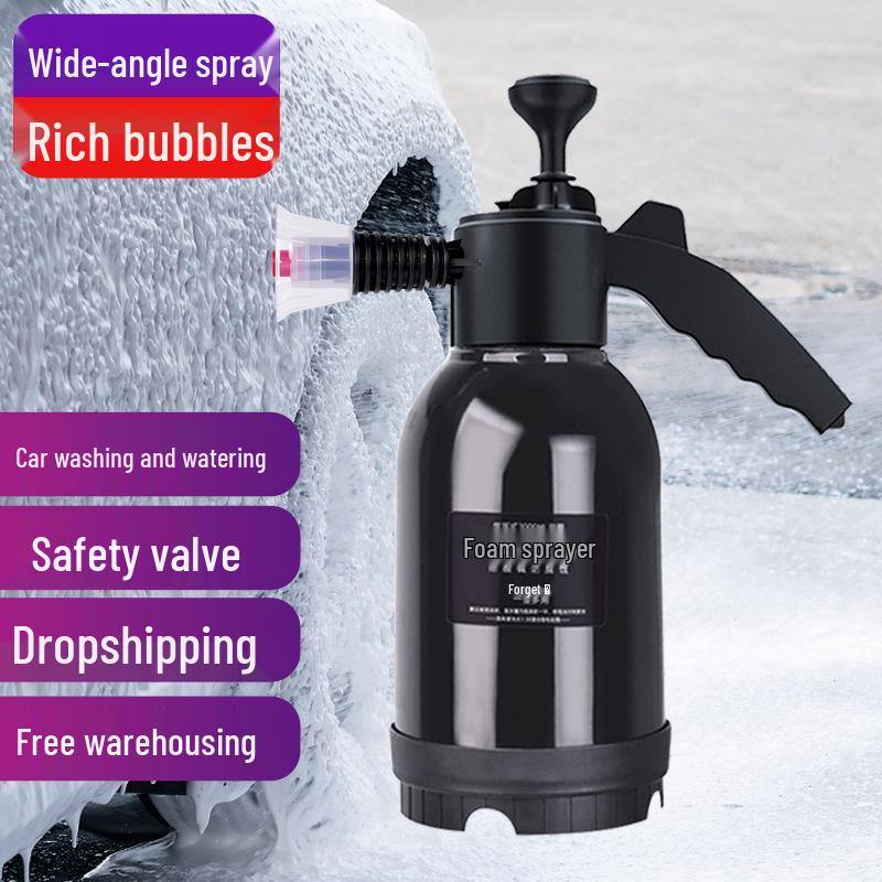Multi-Purpose Car Wash & Gardening Foam Sprayer, Air Pressure Watering Tool