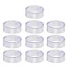10Pcs Baseball Stands Plastic Round Display Stand Clear Rings Plastic Display Holders Sphere Stand for Baseball Tennis