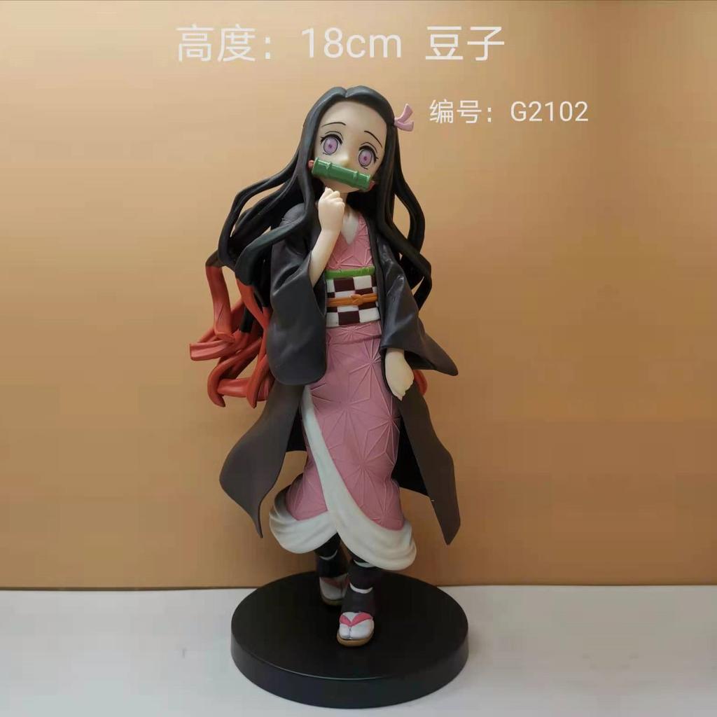18CM Anime Demon Slayer Kamado Nezuko Collection Standing Model Toy Gift Collection For Kids PVC Aciton Model High Quality