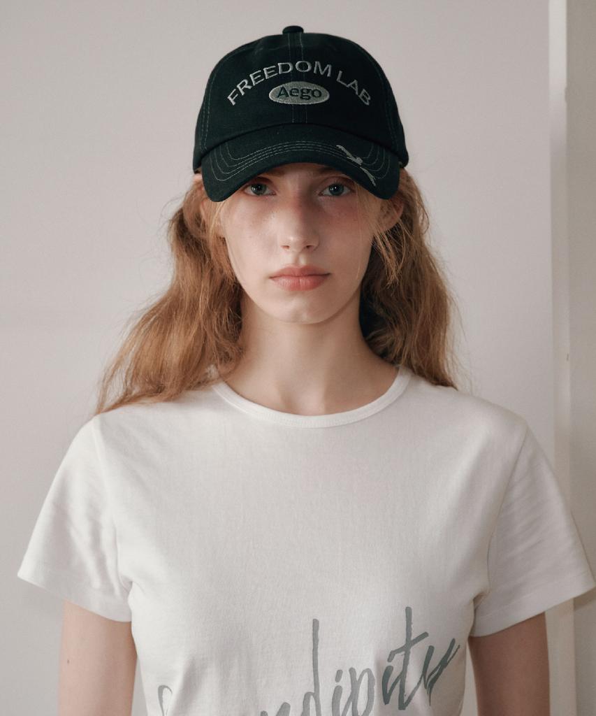 AEGO FREEDOM LAB Signature Logo Cap_Black