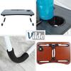 Foldable Bedside Table For Laptop And Tablet 61.5X40X26 Cm