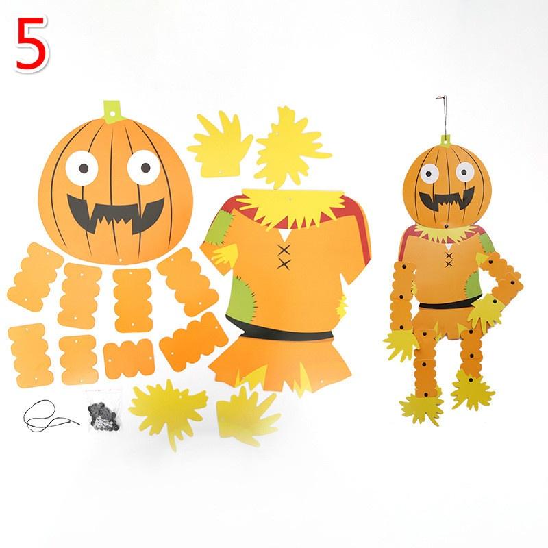 

Halloween Paper Diy Pendant Ghost Three-dimensional Vampire Hanging Decoration 5