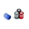 Aluminum Alloy Tire Valve Caps Car Motorcycle Wheel Dustproof Cover Air Valve Stem Caps Tyre Valve Core Decorative Accessories