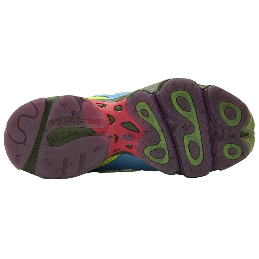 New Balance Salehe Bembury X 1000 Fog Be The Cloud Unisex Sneakers Blue Rich-Blue Vibrant-Yellow M1000BM