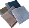NEW Unisex Men's Scarf  High Quality Plaid Striped Tassel Shawls And Wrap Bufandas Cotton Wrinkled Men Scarves 100X190CM