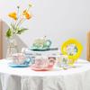 High Value Ceramic Cup Internet Celebrity Same Cartoon Tulip Home Office Girls Coffee Water Cup Souvenir Cup