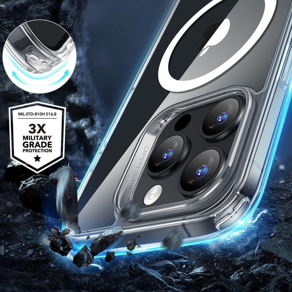 Esr Classic Hybrid Halolock Magsafe & Tempered Glass Iphone 16 Pro Max Clear