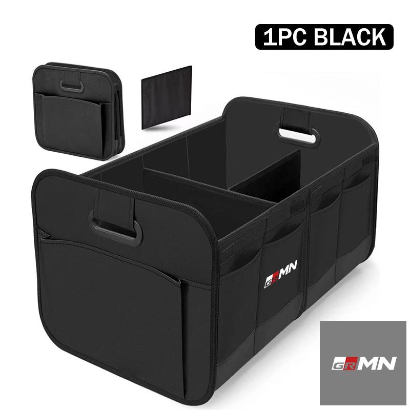 

For Toyota Car Logo Trunk Storage Box Large Capacity Tool Organiser Bag Accessories GR Yaris Corolla Prius Aqua Vios Mirai Hilux