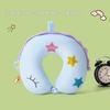 U-Shaped Memory Foam Neck Support Pillow with Custom Logo for Travel and Promotions
