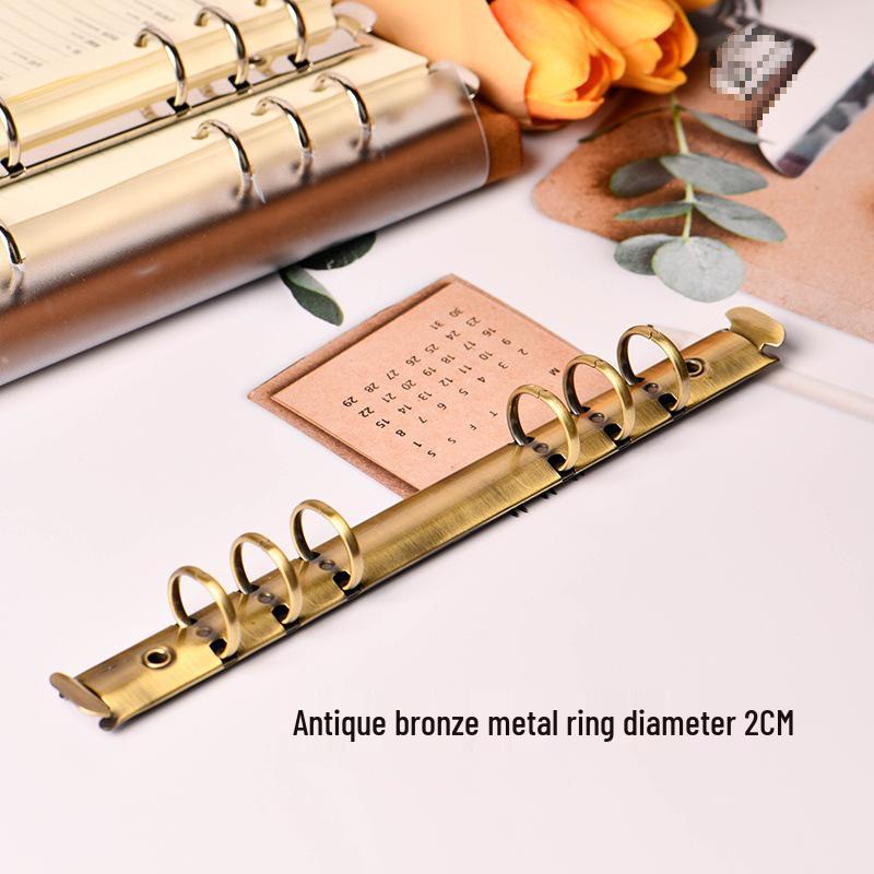 A5 Metal Binder with Removable Rings for Students and Office Use