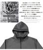 One Colors Men's Plus Size Stretch Bonded Diver Jersey Hoodie with Water-Repellent Sweatshirt, Zip-Up Blouson, Size 3L, Black