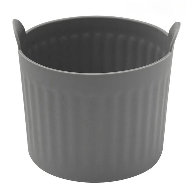 4/10/20 Bucăți Forme de Copt pentru Friteuză cu Aer, Forme din Silicon Alimentar, Formă de Ouă, Set Ustensile de Copt, Veselă de Exterior