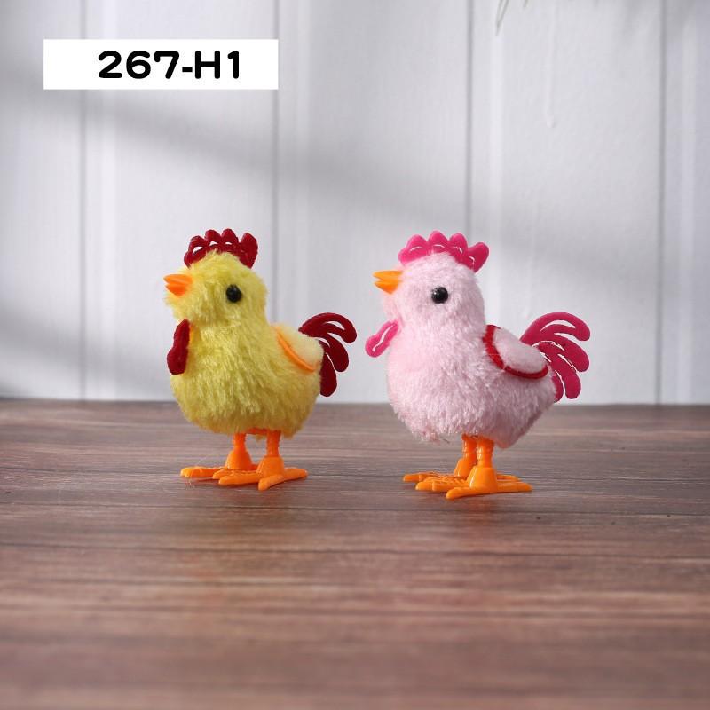 The Wind-up Chicken Can Move and Jump to Coax the Baby the Simulation Soft Plush Toy Children's Toys Born in the 80s