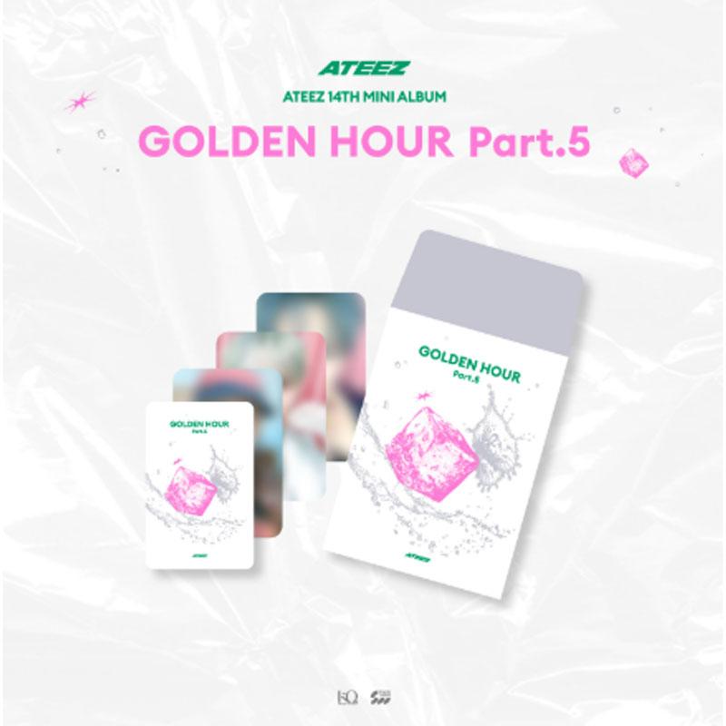[Предзаказ] ATEEZ - [ЗОЛОТОЙ ЧАС : Часть 5] POP-UP MD RANDOM TRADING CARD 1EA